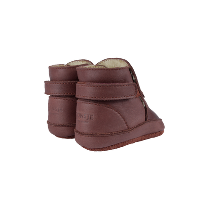 Mush Booties | Toadstool | Burgundy Classic Leather