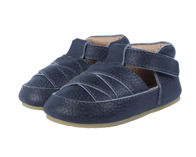 Didier Shoes | Petrol Grain Leather