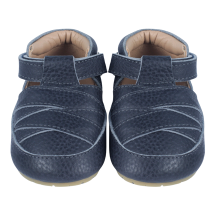 Didier Shoes | Petrol Grain Leather