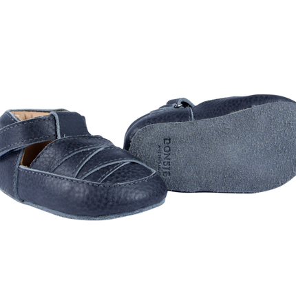 Didier Shoes | Petrol Grain Leather