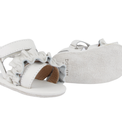 Miene Sandals | Off White Leather