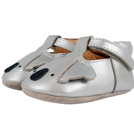Blinc Shoes | Koala | Silver Grey Metallic Leather