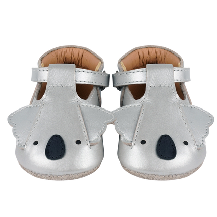 Blinc Shoes | Koala | Silver Grey Metallic Leather