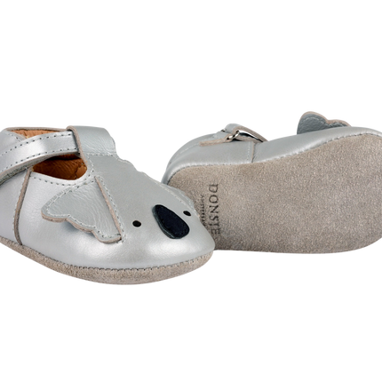 Blinc Shoes | Koala | Silver Grey Metallic Leather