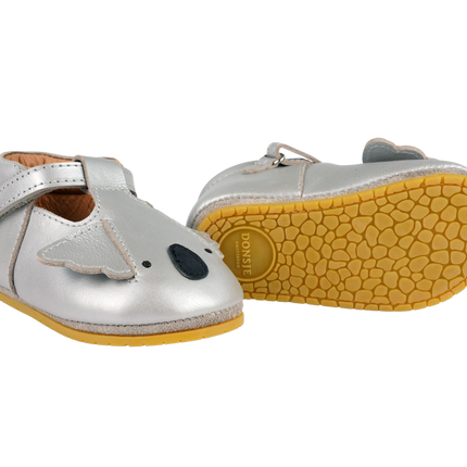 Blinc Shoes | Koala | Silver Grey Metallic Leather