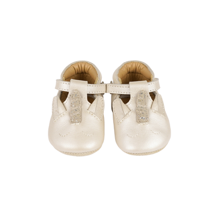 Blinc Shoes | Unicorn | Off White Metallic Leather