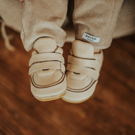 Merijn Sneakers | Cream Leather