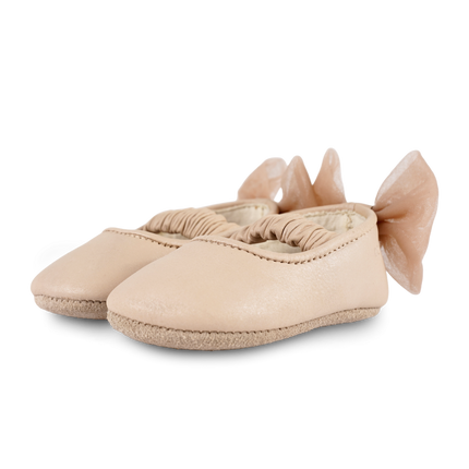 Luyax Ballerinas | Powder Metallic Nubuck