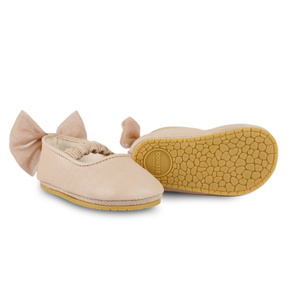 Luyax Ballerinas | Powder Metallic Nubuck