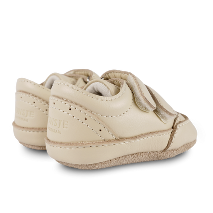 Meesie Sneakers | Cream Leather