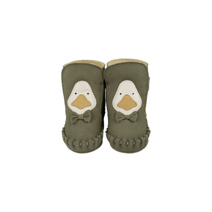 Junus Booties | Goose | Stone Nubuck