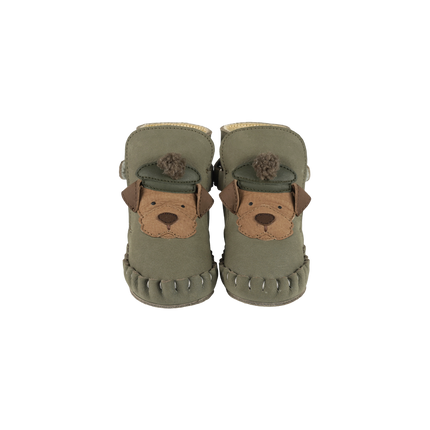 Junus Booties | Terrier | Stone Nubuck