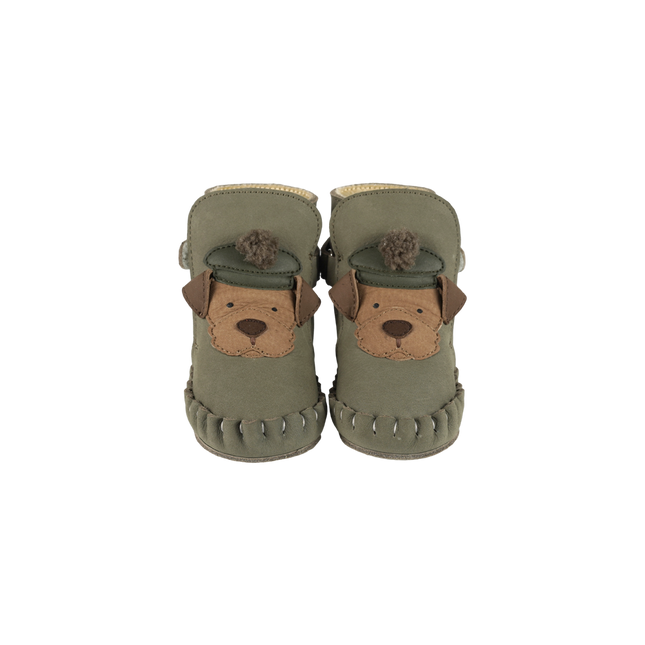 Junus Booties | Terrier | Stone Nubuck