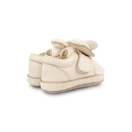 Matijn Sneakers | Lammy | Cream Leather