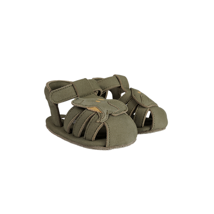 Dunio Sandals | Frog | Stone Nubuck