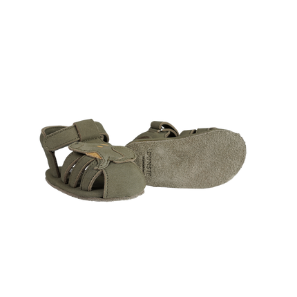 Dunio Sandals | Frog | Stone Nubuck