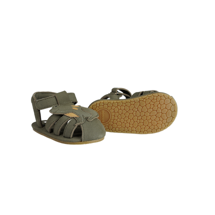 Dunio Sandals | Frog | Stone Nubuck
