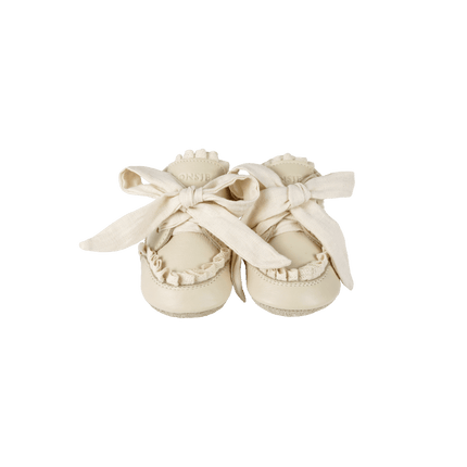 Loke Sneakers | Cream Leather