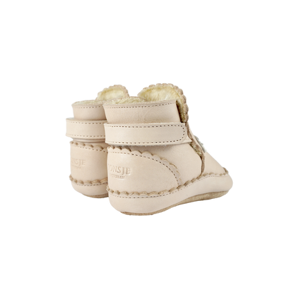 Niv Booties | Swan | Powder Metallic Nubuck