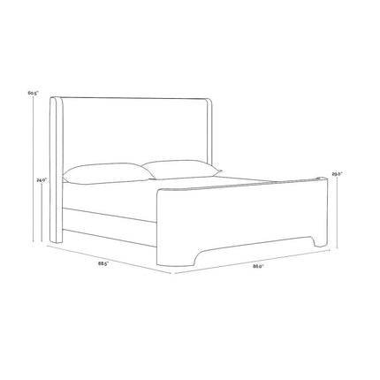 Sunpan Ives Bed
