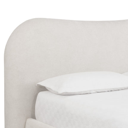 Sunpan Knowles Bed - King - Eclipse White