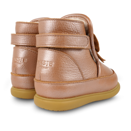 Cemilla Shoes | Kinderschoenen | Clay Metallic Leather