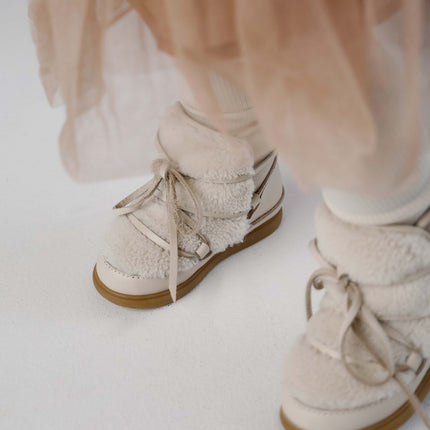 Ceesa Shoes | Kinderschoenen | Cream Leather