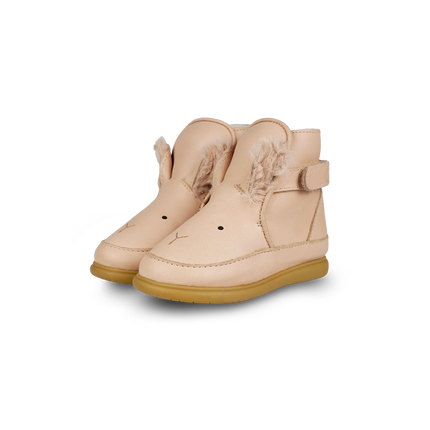 Dubu Exclusive Shoes | Kinderschoenen | Fluffy Bunny | Light Rust Leather