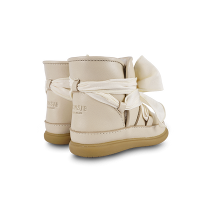 Maudi Shoes | Cream Leather
