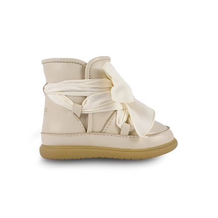 Maudi Shoes | Cream Leather