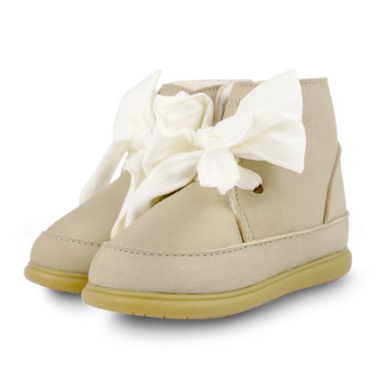 Wisi Organza Shoes | Kinderschoenen | Taupe Nubuck