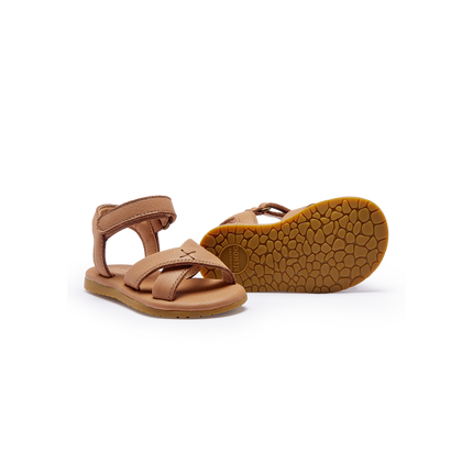 Botis Sandals | Kindersandalen | Beige Leather