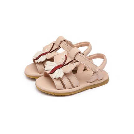 Jiles Sky Sandals | Kindersandalen | Butterfly | Light Rose Leather
