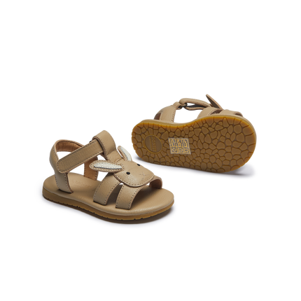 Mhalo Sandals | Bunny | Taupe Leather
