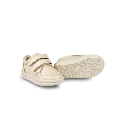 Murron Sneakers | Kindersneakers | Cream Leather