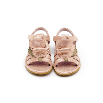 Tiyola Sandals | Kindersandalen | Rose | Powder Metallic Leather