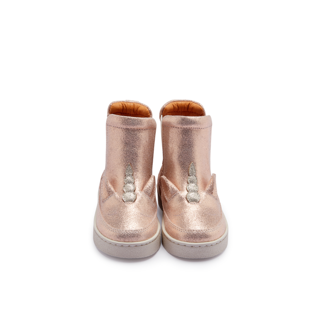 Kheera Boots | Kinderlaarzen | Unicorn | Powder Metallic Leather
