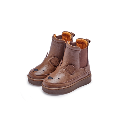 Thudo Classic Boots | Bear | Cognac Leather