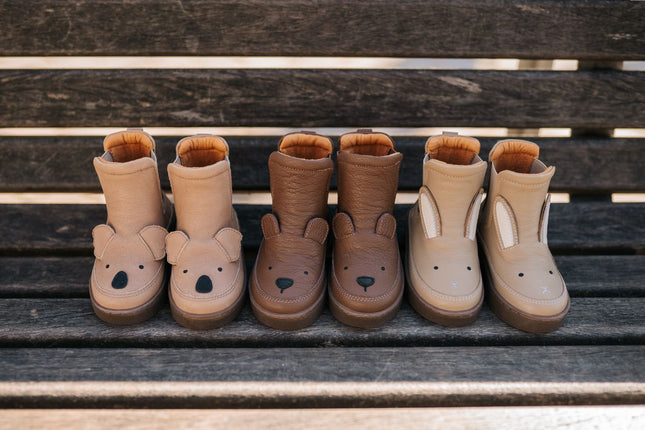 Thudo Classic Boots | Bear | Cognac Leather