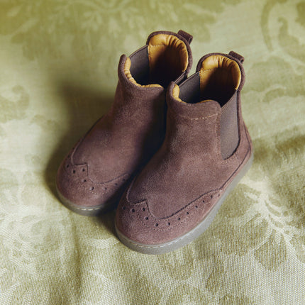 Lesmer Boots | Kinderlaarzen | Burgundy Suede