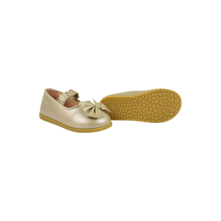 Sylah Ballerinas | Kinderschoenen | Champagne Metallic Leather