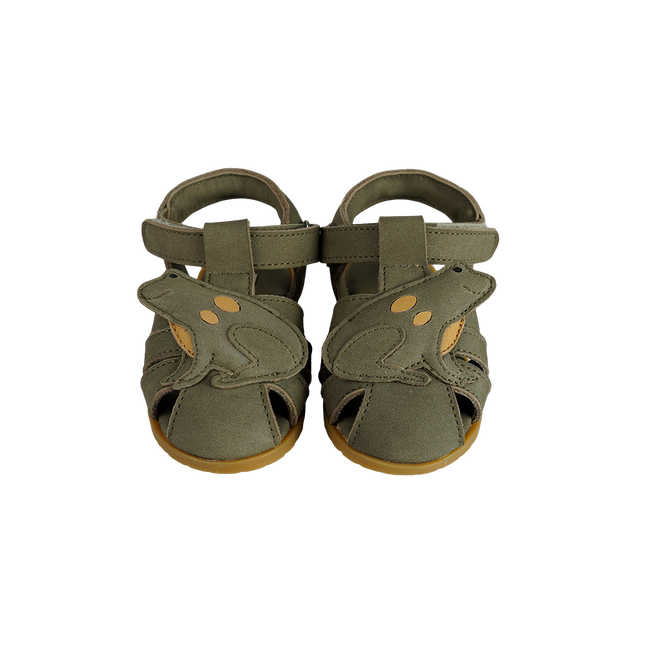 Damio Sandals | Frog | Stone Nubuck