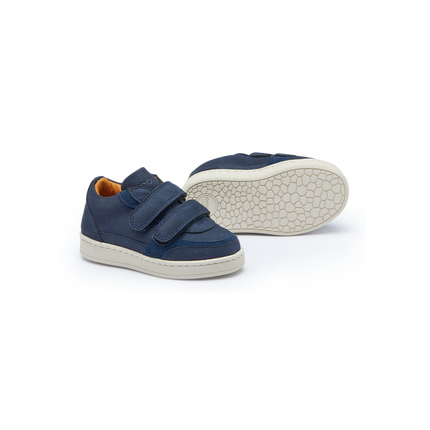 Jeyo Sneakers | Navy Betting Leather