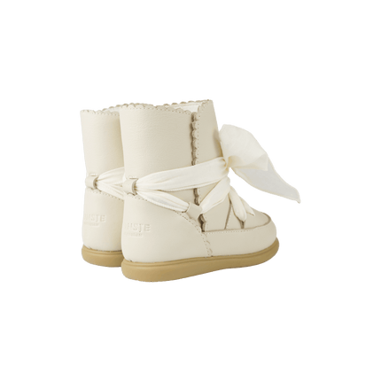 Junow Boots | Kinderlaarzen | Cream Leather