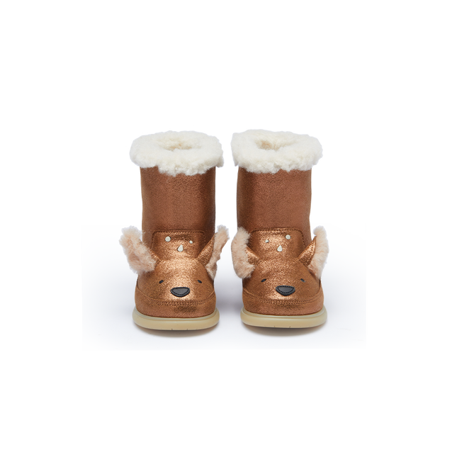 Meloniek Boots | Deer | Bronze Metallic Leather