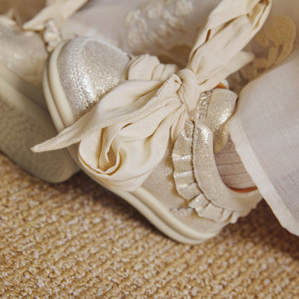 Pexley Sneakers | Kindersneakers | Silver Metallic Leather
