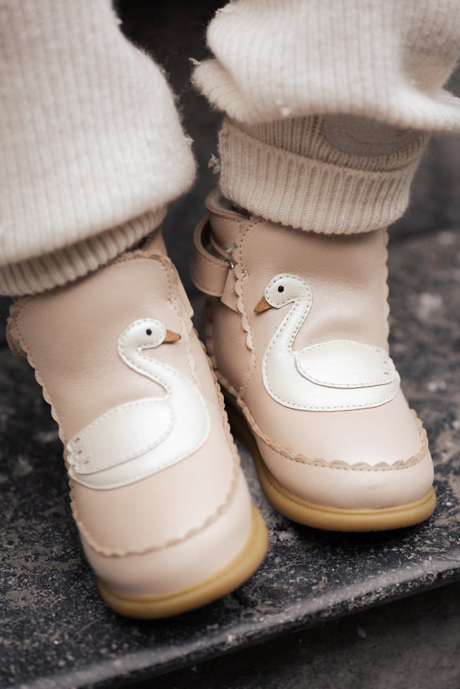 Sify Shoes | Kinderschoenen | Swan | Powder Metallic Nubuck