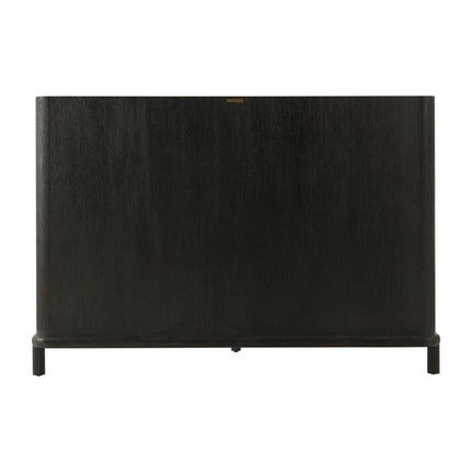 Theodore Alexander Repose Wooden with Upholstered Headboard Bed