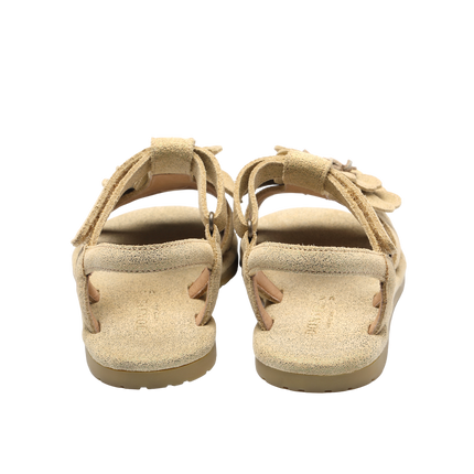 Iles Fields Sandals | Buttercup | Truffle Metallic Leather