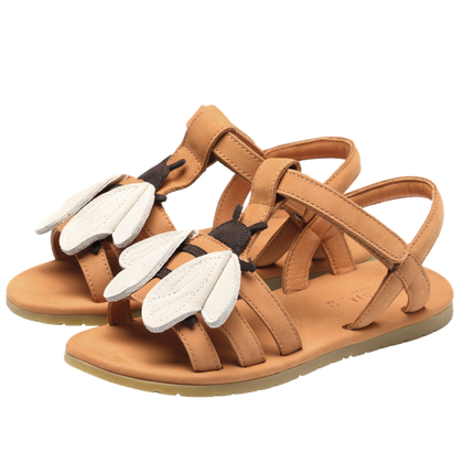 Iles Sky Sandals | Bee | Toffee Nubuck